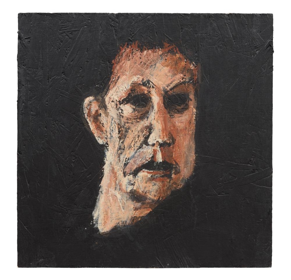 Artwork by Ellen Lyle Morehouse, Four Portraits of Friends and Acquaintances, Made of oil on plywood