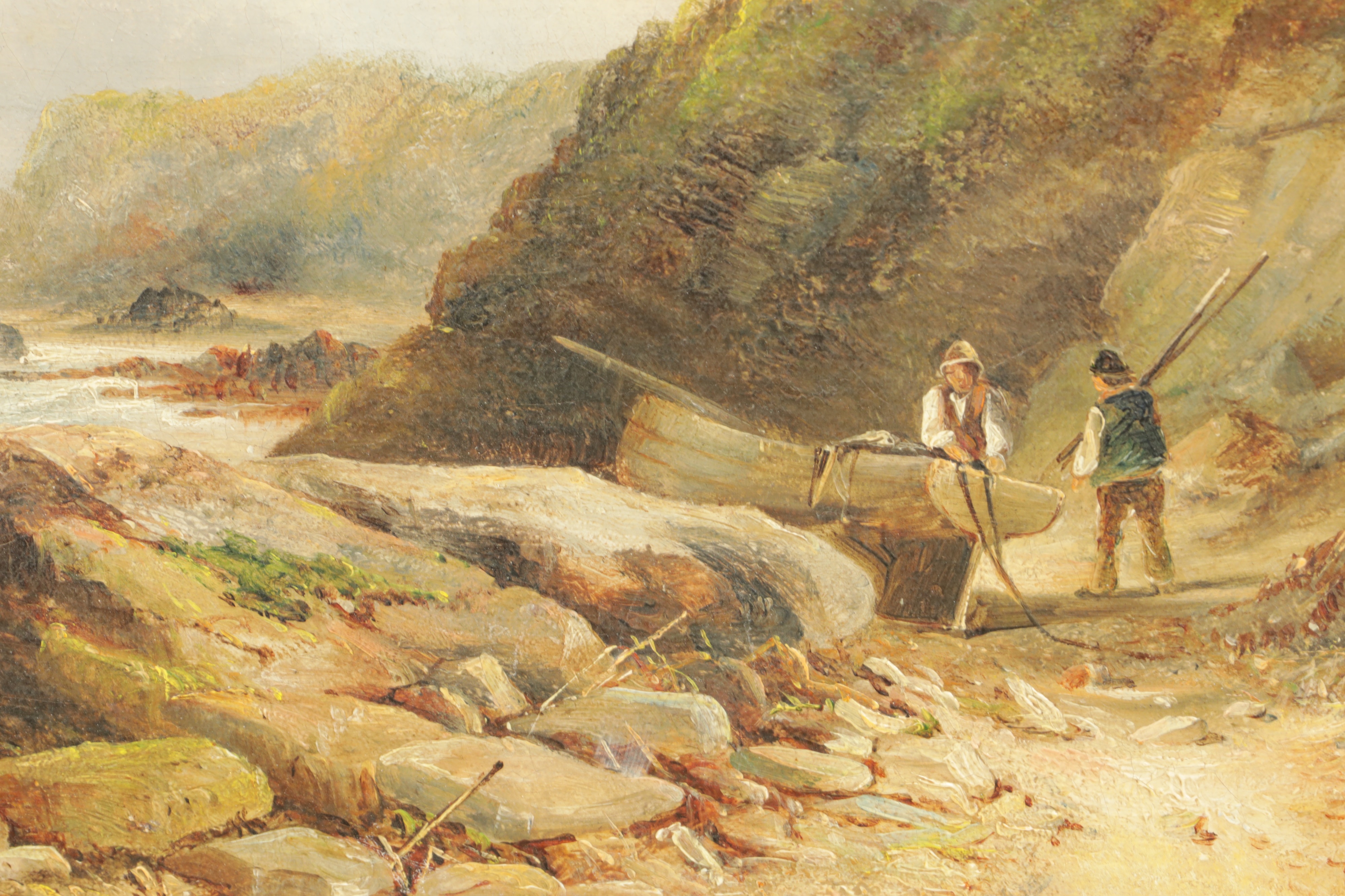 Artwork by William Archibald Wall, ATT. WILLIAM ARCHIBALD WALL (1828, Made of OIL ON BOARD