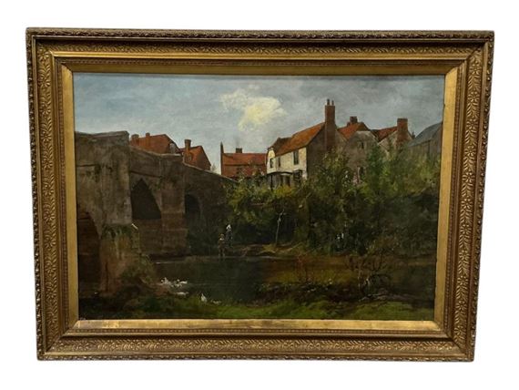 Framed Oil on Canvas by Robert Scott Temple