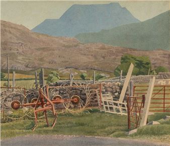 Rhinog Fawr from Cymnant - Phyllis Anne Jenkins