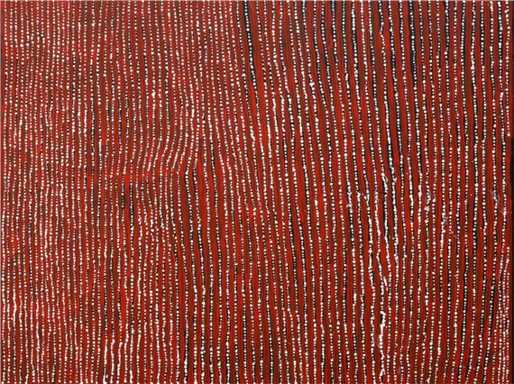 My Grandfather's Country by Rex Pollard Tjangala, 2023