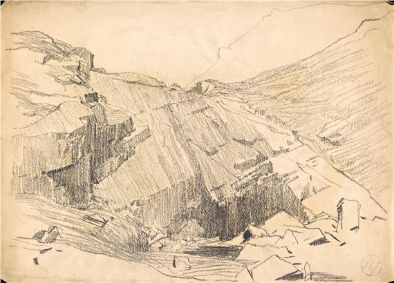 Maxmilián Pirner | 59. Skalnatá krajina | MutualArt