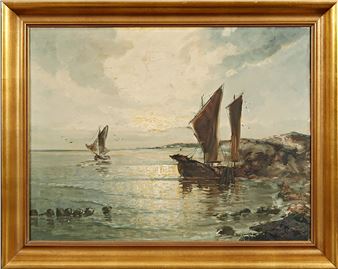 209. Plachetnice na moři - Kurt Feil-Stöver