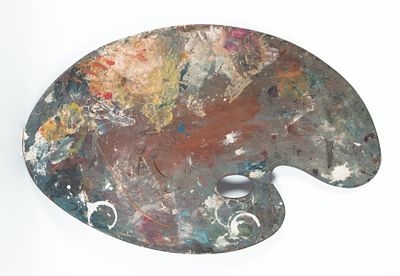 Artwork by Fritz Bierhoff, Selbstbildnis, Made of oil on canvas