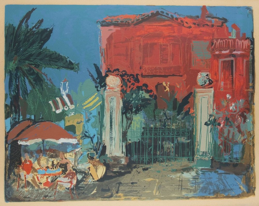 Carl Busch | Das rote Haus (1905 - 1973) | MutualArt