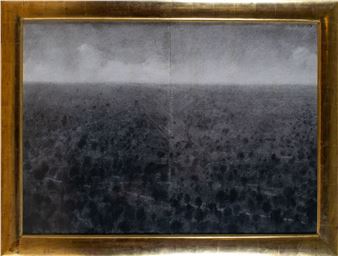 Charcoal Landscape - Tobit Roche