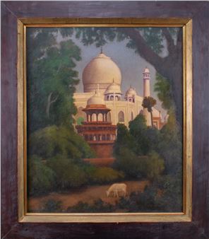 Two Indian landscapes - Tobit Roche