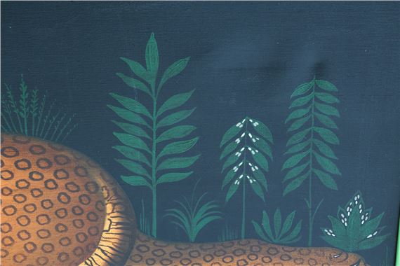 Henri-Émilien Rousseau | AFTER HENRI ROUSSEAU PAINTING OF A CAT O/C ...