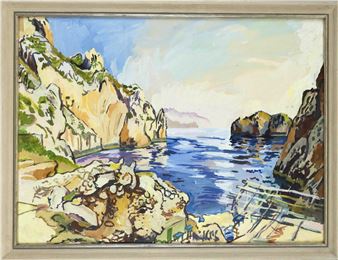 Küstenlandschaft auf Capri - Walter Depas