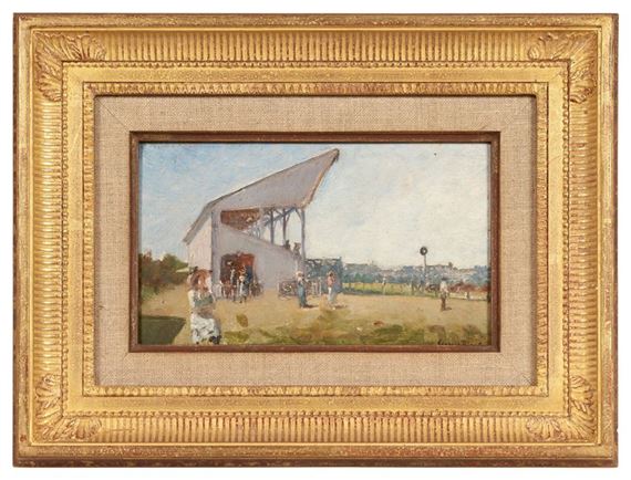 Aux champ de courses - Georges Jules Ernest Binet