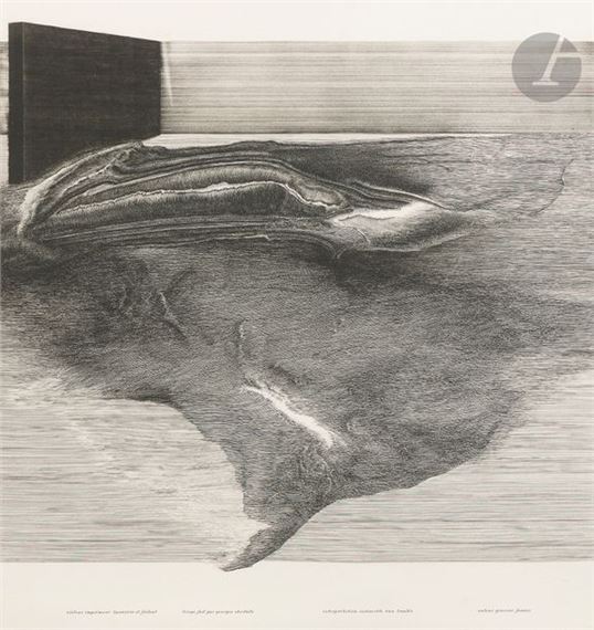 À la limite d'avelin - Interprétation indiscrète d'un trouble by Christian Fossier, 1975-76