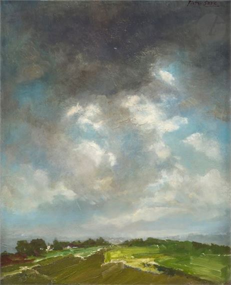 Paysage, Saint Prex by Pietro Sarto, 1999