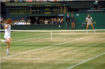 6 juillet 1980, Wimbledon. - Jean-marc Pochat
