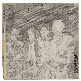 Eagles: The original hand-drawn concept - Gary Burden