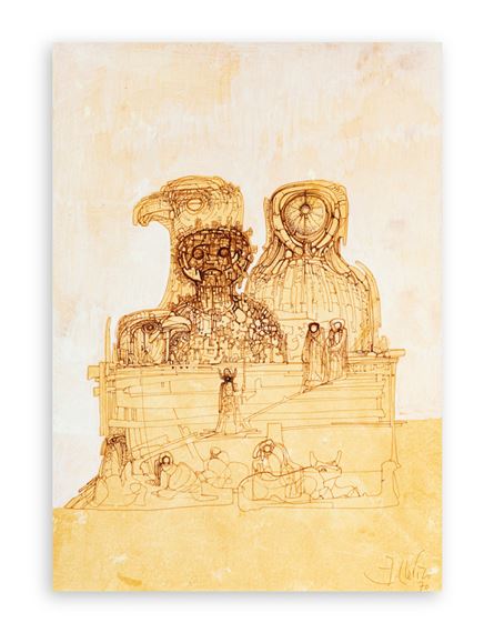 Fabrizio Clerici | Omaggio a Boecklin (1968) | MutualArt
