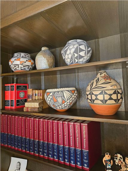 Lucy M. Lewis | Polychrome Pottery Olla | MutualArt