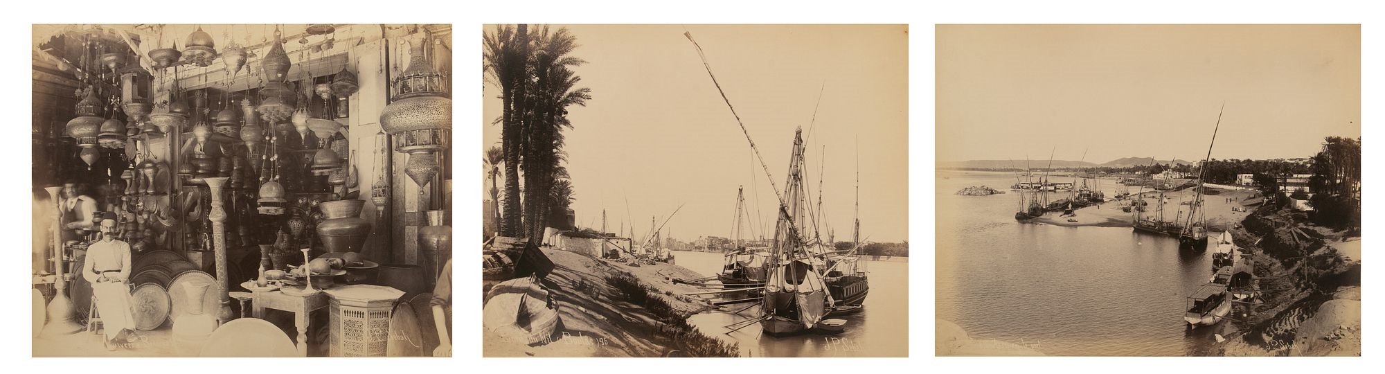 J. Pascal Sébah | Pascal Sébah (Turkish, 1823-1886) Albumen Prints ...