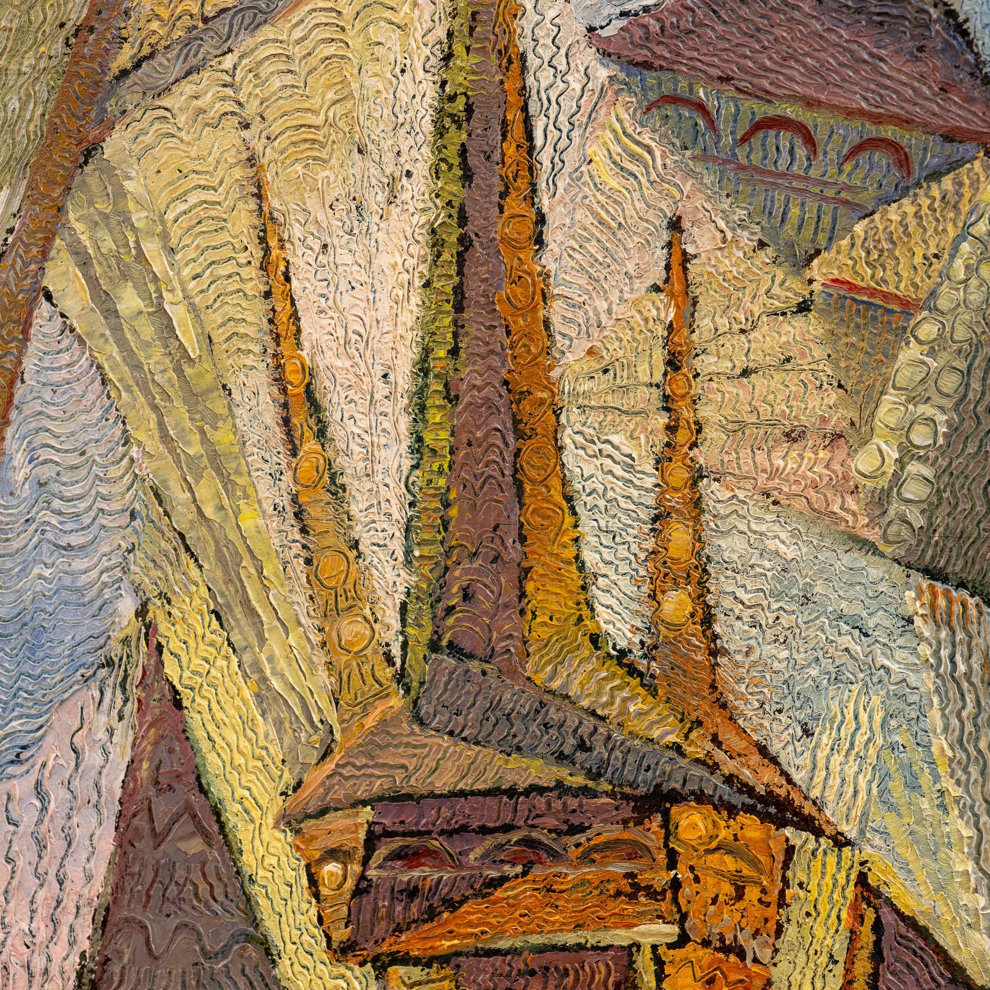 Karl Hübner | Village in Maramureș (Sat din Maramure | MutualArt