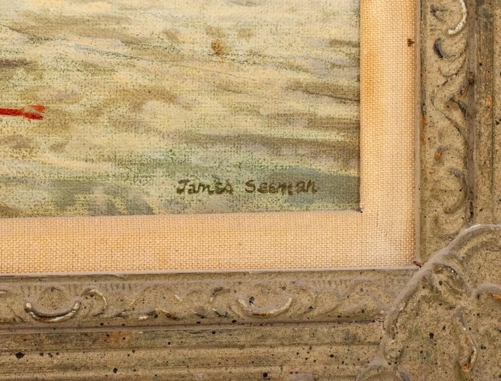 James Seeman | Beach Scene | MutualArt