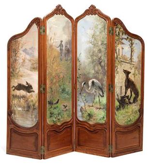 Folding screen - François Furet