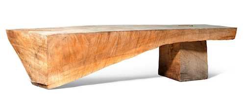 Bench/salon table by Denis Milovanov, designed in 2015