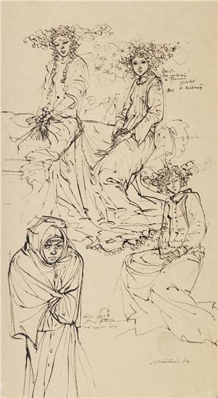 Women with Butterflies [1974