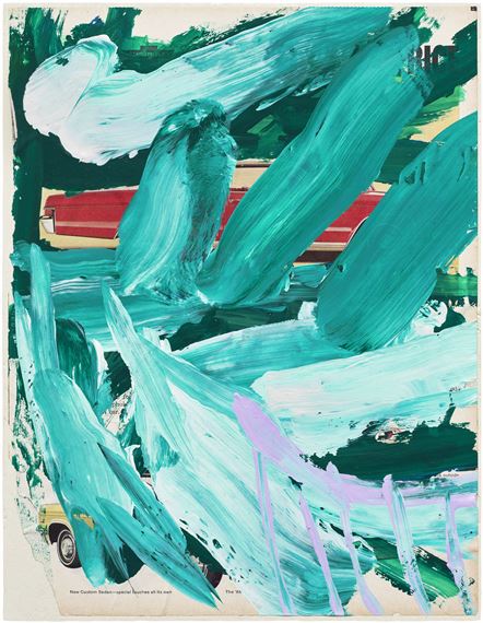 Life 81 by David Salle, Executed in 2016