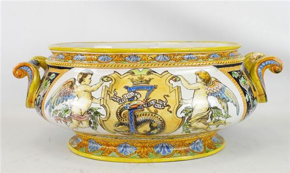 Earthenware jardinière