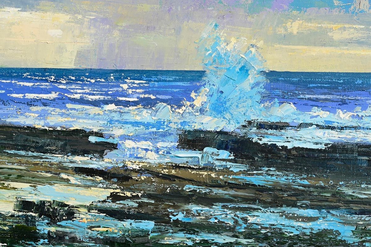 Henry Morgan | Pollock Holes, Kilkee (2024) | MutualArt