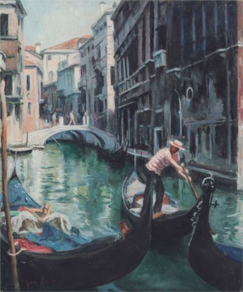 Venice, The Grand Canal by Gen Luis