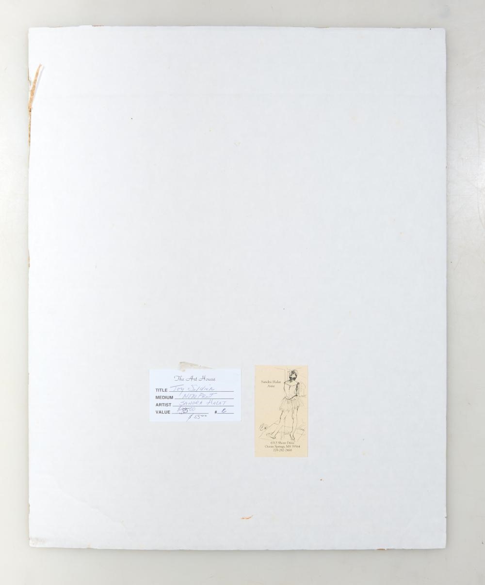 Artwork by Sandra Halat, Three Works on Paper, Made of mixed media drawing on paper, monoprint on paper