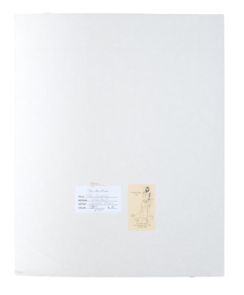 Artwork by Sandra Halat, Three Works on Paper, Made of mixed media drawing on paper, monoprint on paper