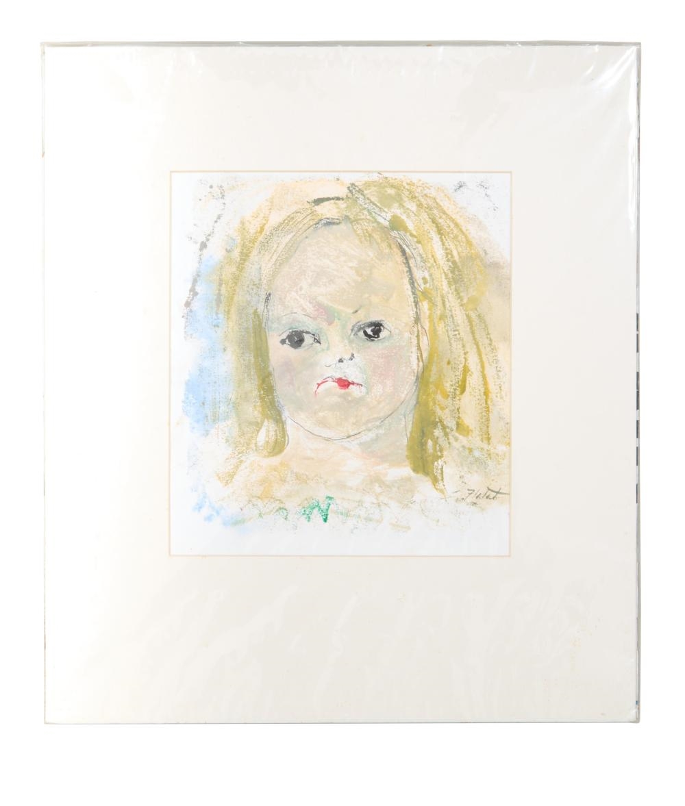 Artwork by Sandra Halat, Three Works on Paper, Made of mixed media drawing on paper, monoprint on paper