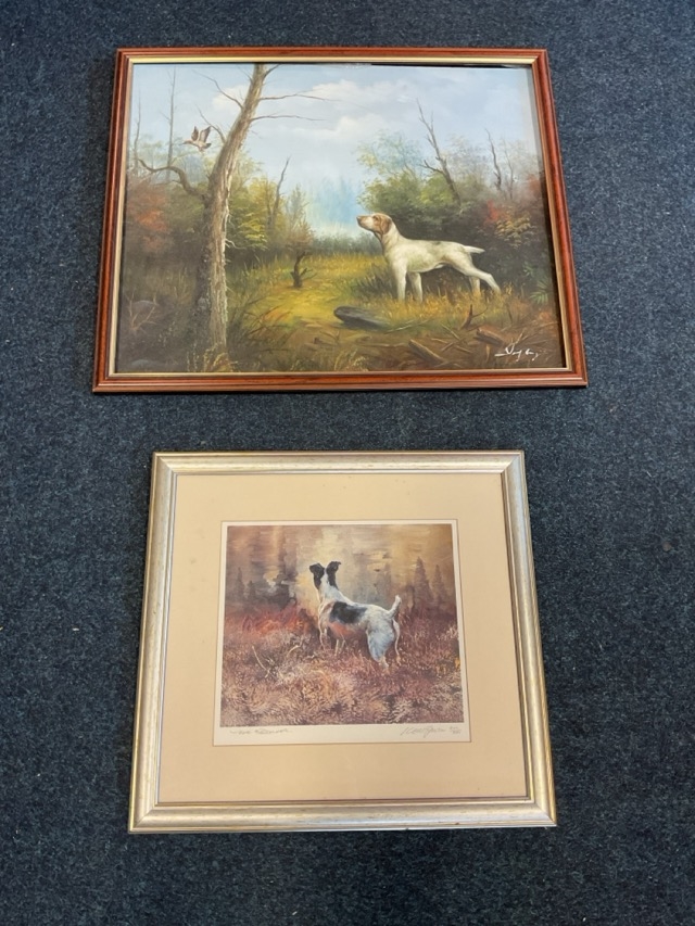 Keith Proctor | signed indistinctly and framed; and a Keith Proctor ...