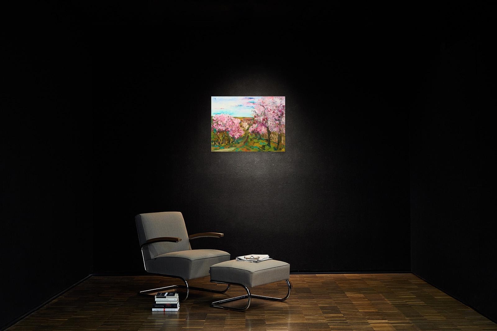 Artwork by Heide Fahlbusch, "Frühling", Made of Oil on canvas