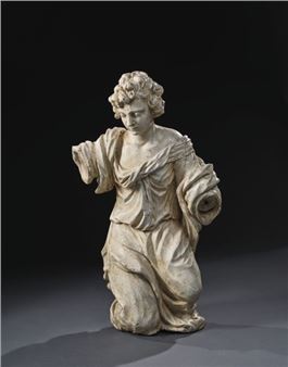 ADORATING ANGEL - French School, 17th Century