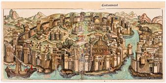 View of Constantinople - Hartmann Schedel