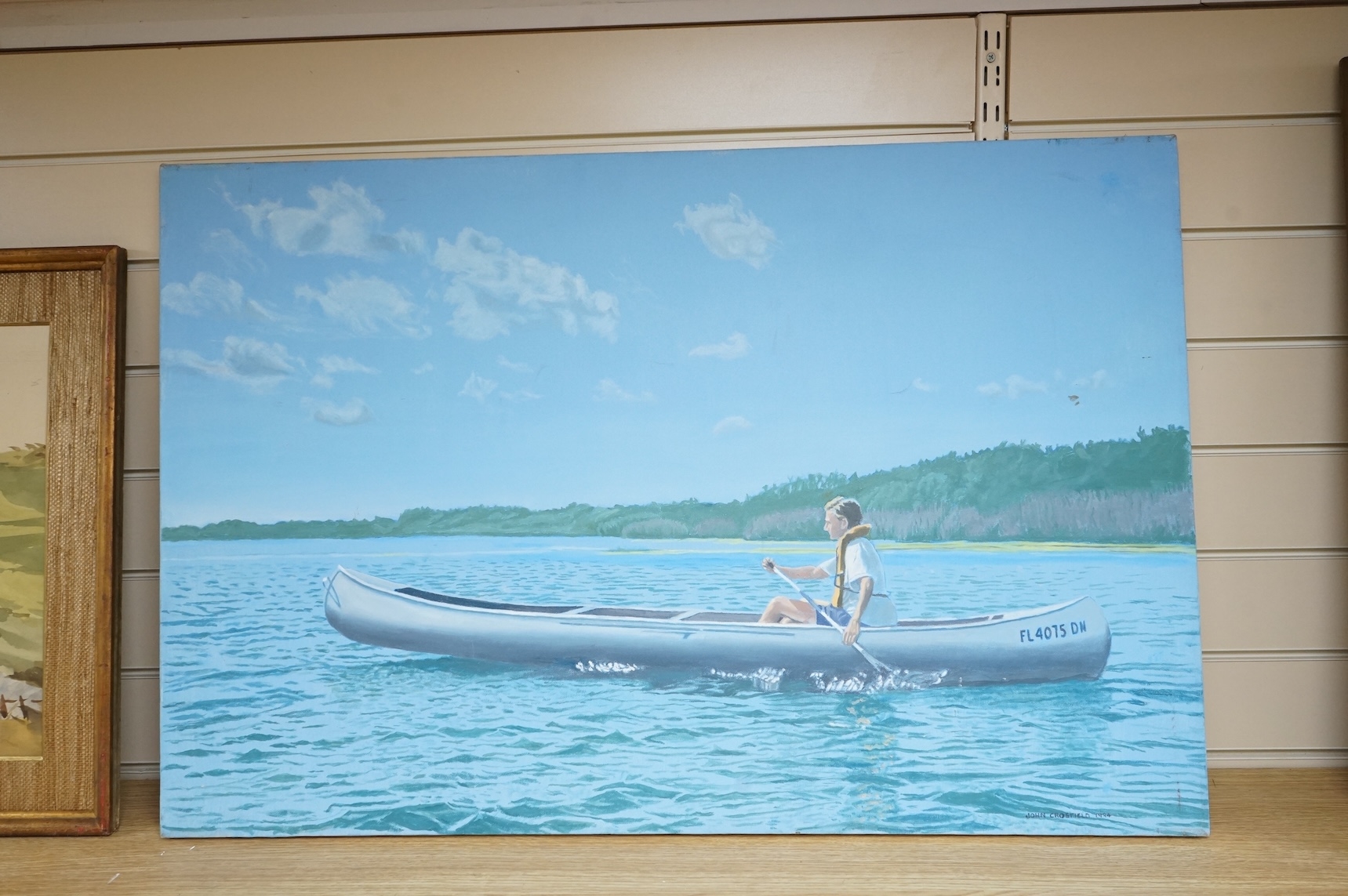 John Crosfield | Figure rowing (1974) | MutualArt