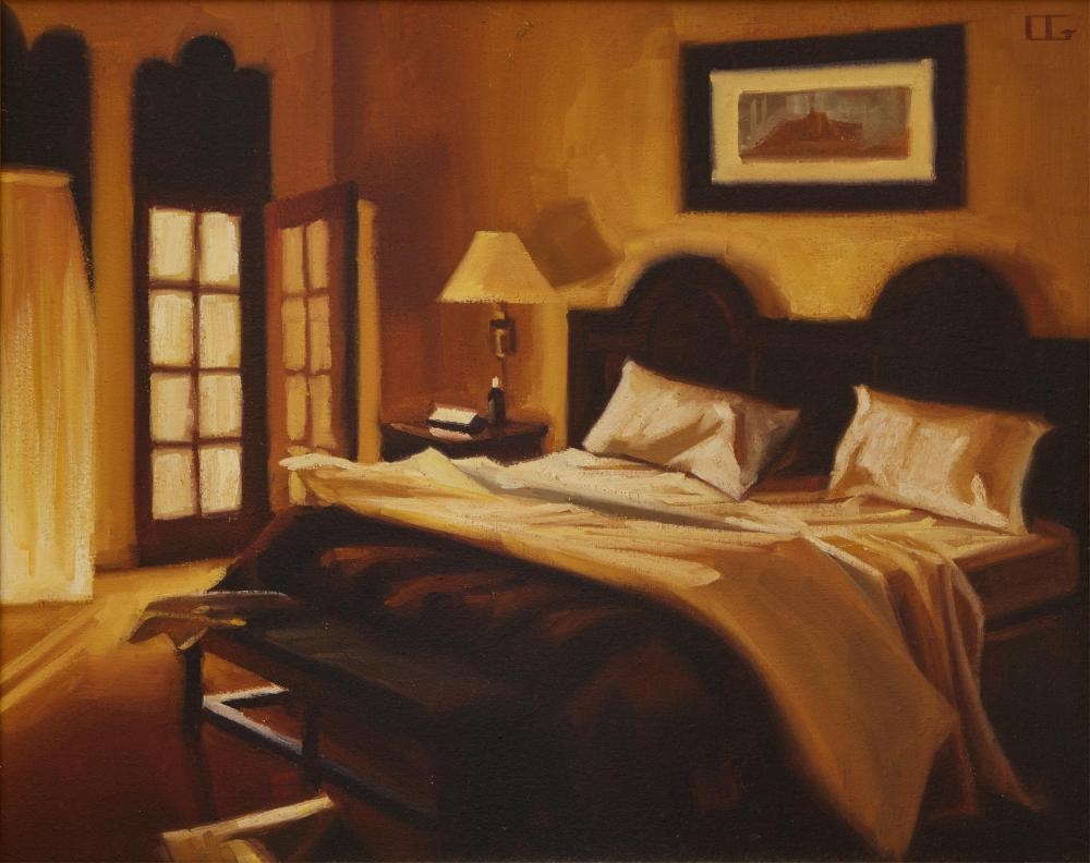 Artwork by Carrie Graber, Study of Reflections, Made of oil on canvas
