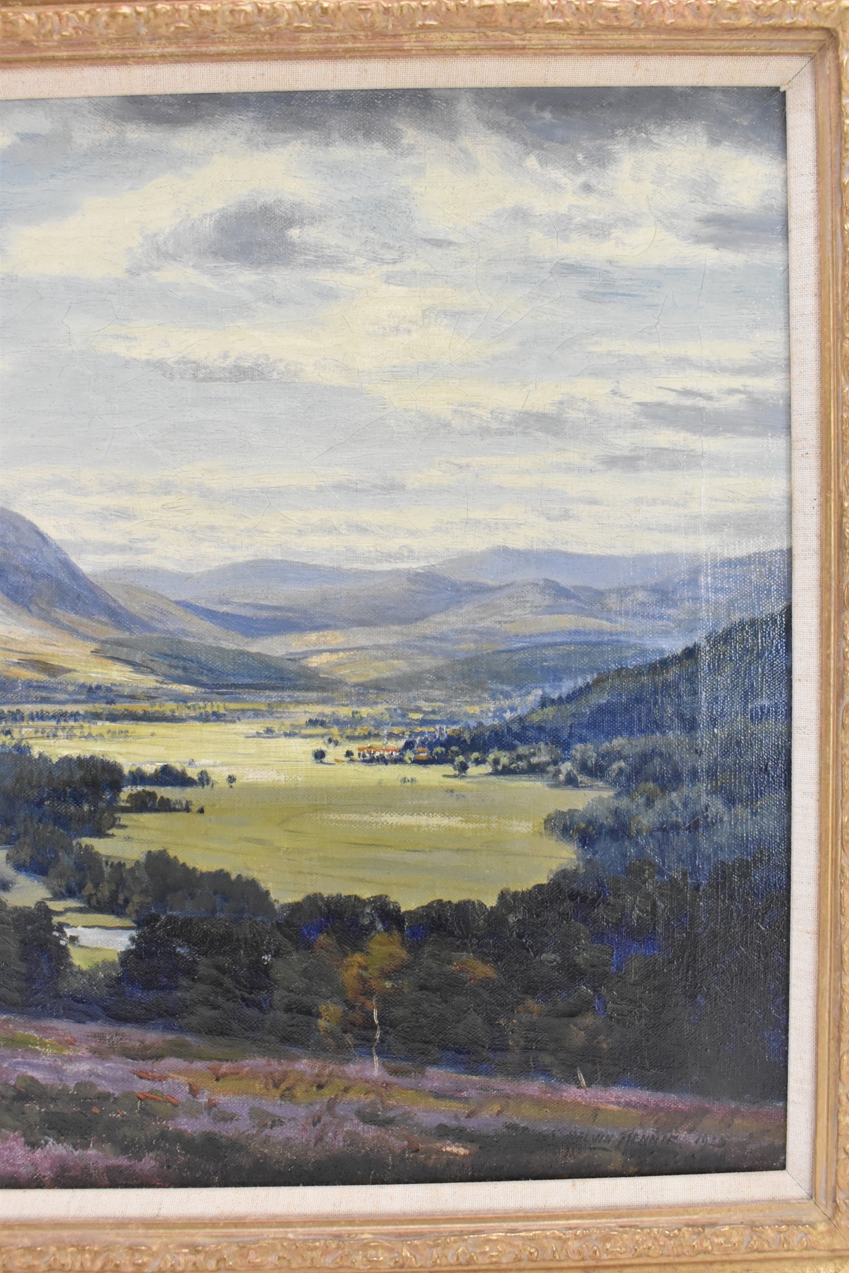 George Melvin Rennie | Looking up the Dee toward Max Lodge | MutualArt