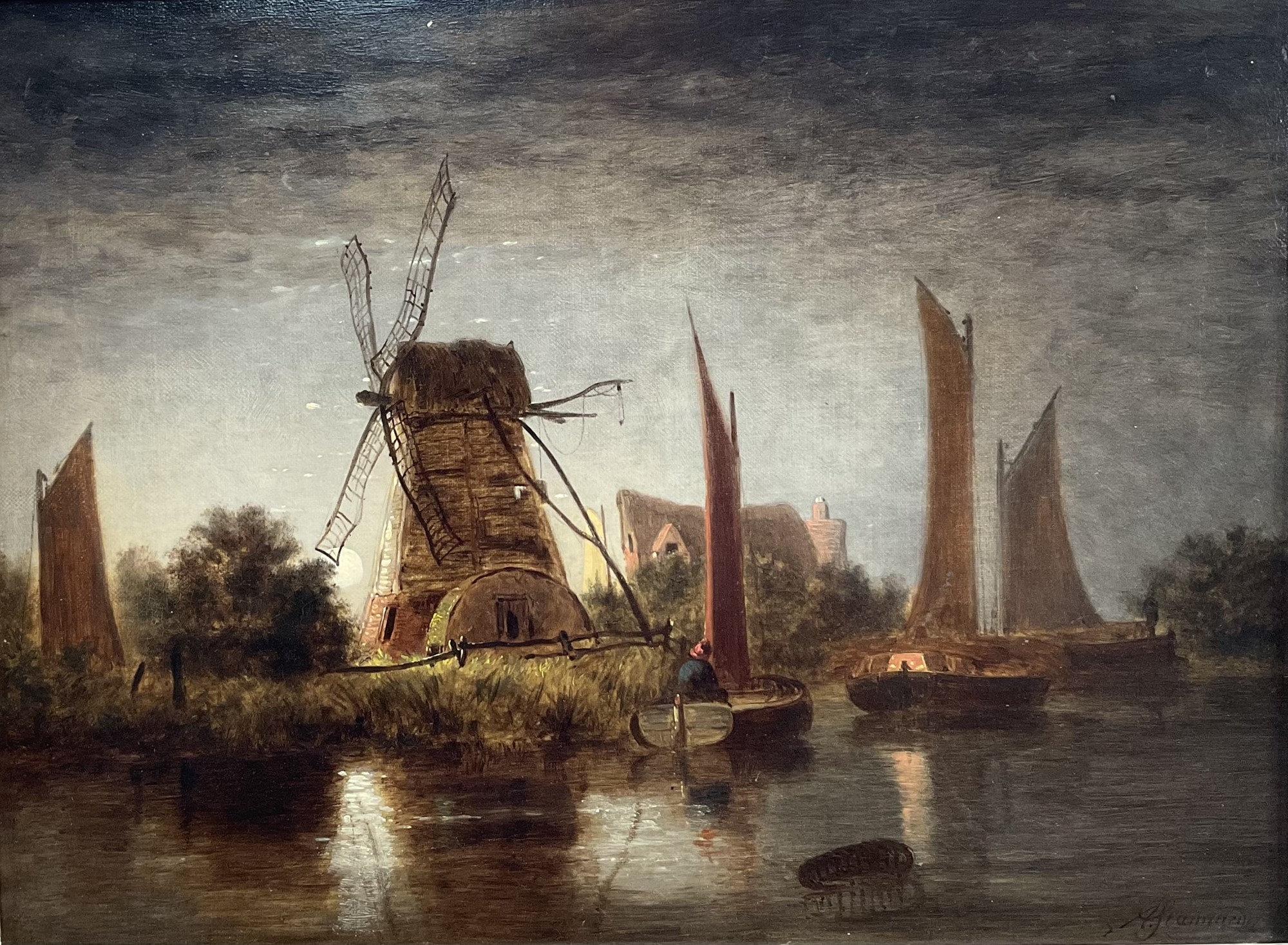 Alfred Stannard | The Yare below Norwich | MutualArt