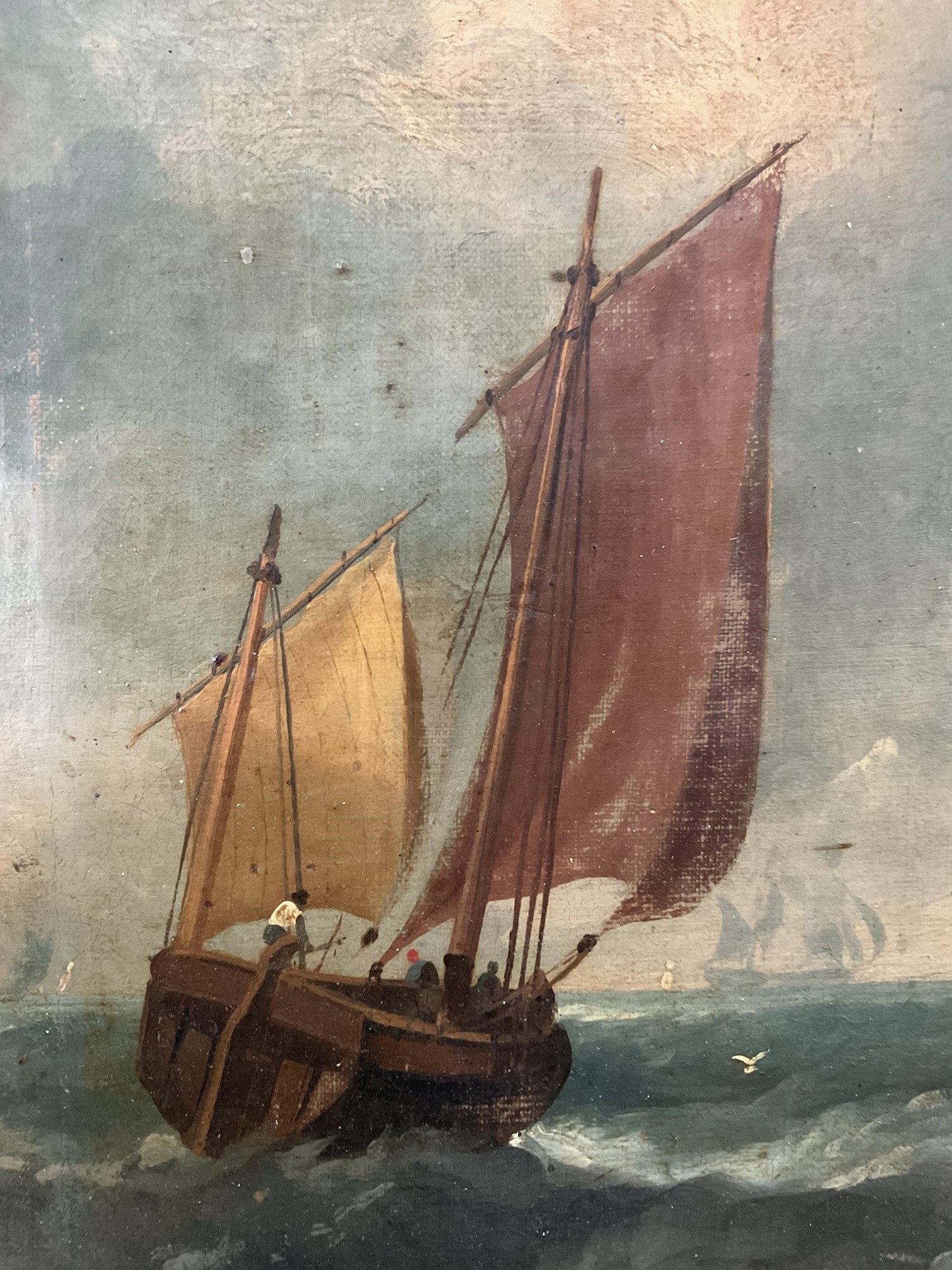 Henry Redmore | Rowing in Choppy Seas | MutualArt