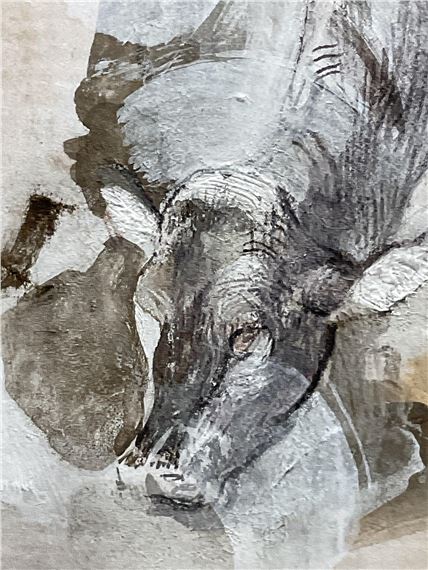 Nicola Hicks | Cow (1992) | MutualArt