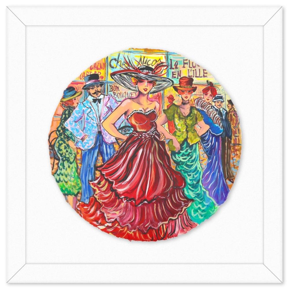 Artwork by Patricia Govezensky, Midnight Collision, Made of Original Watercolor