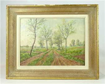 Painting: Paul Bager (20th Century) - Paul Bager