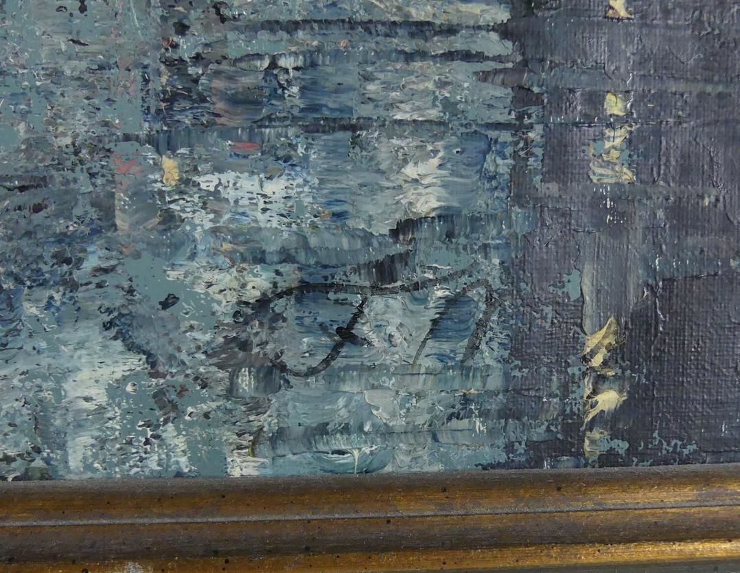 Artwork by Frank Meyer, Nicolas Tower with Kolkje (Amsterdam, Made of oil on canvas