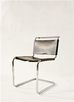 Suite of four chairs model S33 - Mart Stam