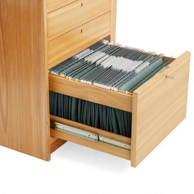 Bernt Petersen | Two elm tables and drawer section with three drawers ...