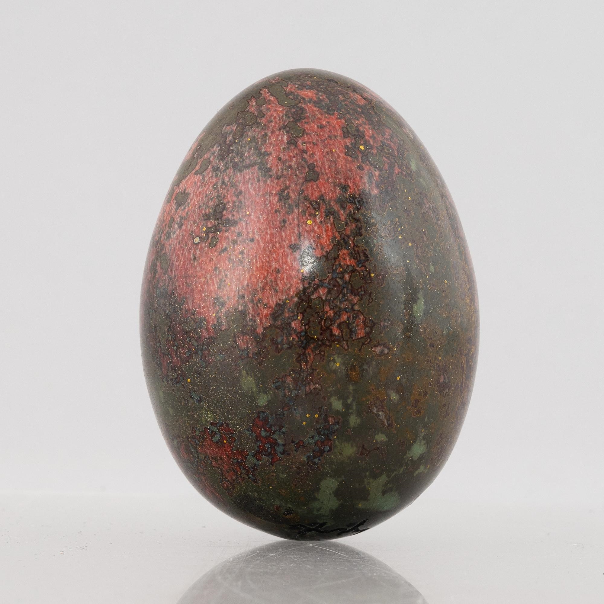 Hans Hedberg | Hans Hedberg, a faience sculpture of an egg, Biot ...