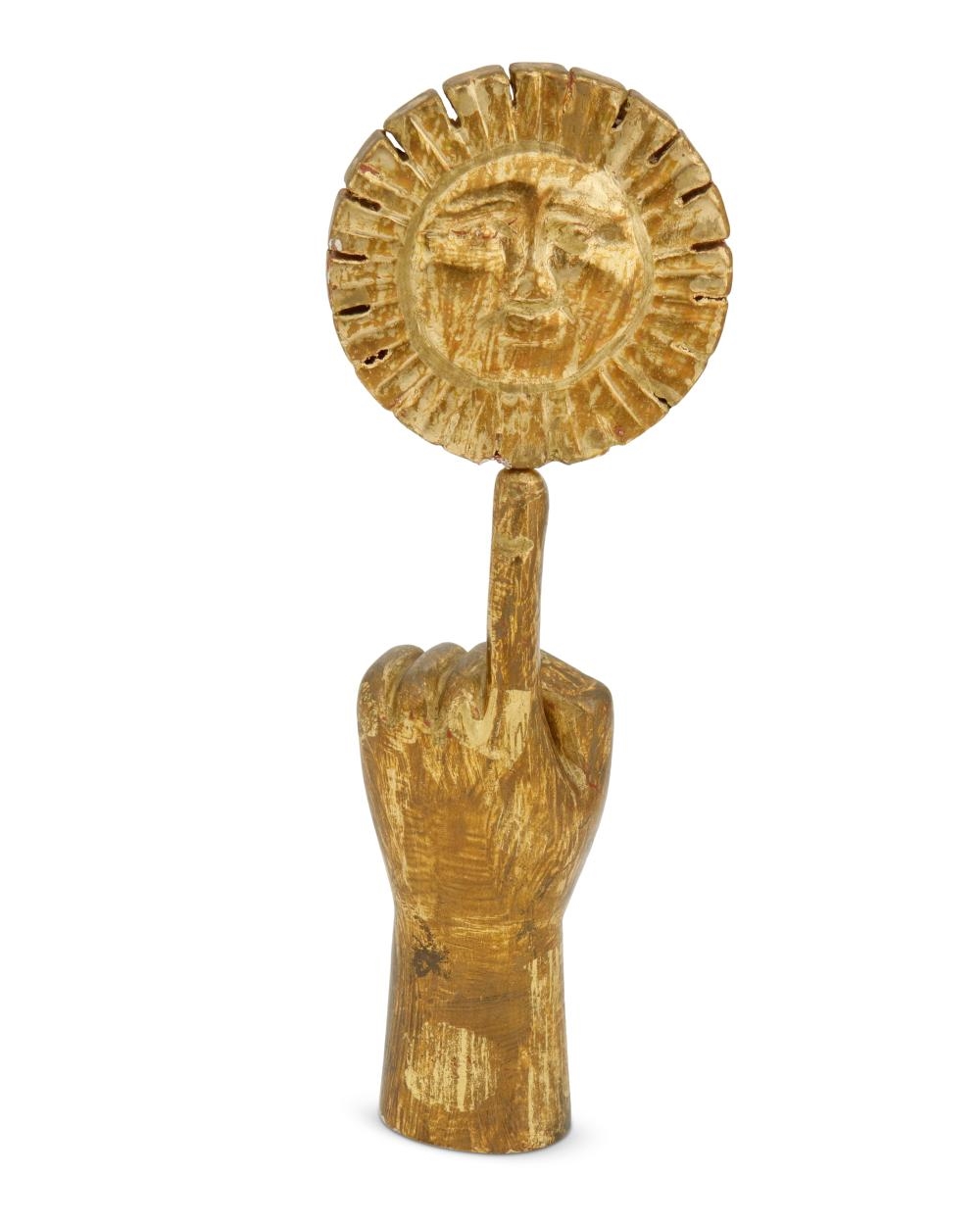 Pedro Friedeberg | Mano Sol (Hand-Sun (Circa 1970s) | MutualArt